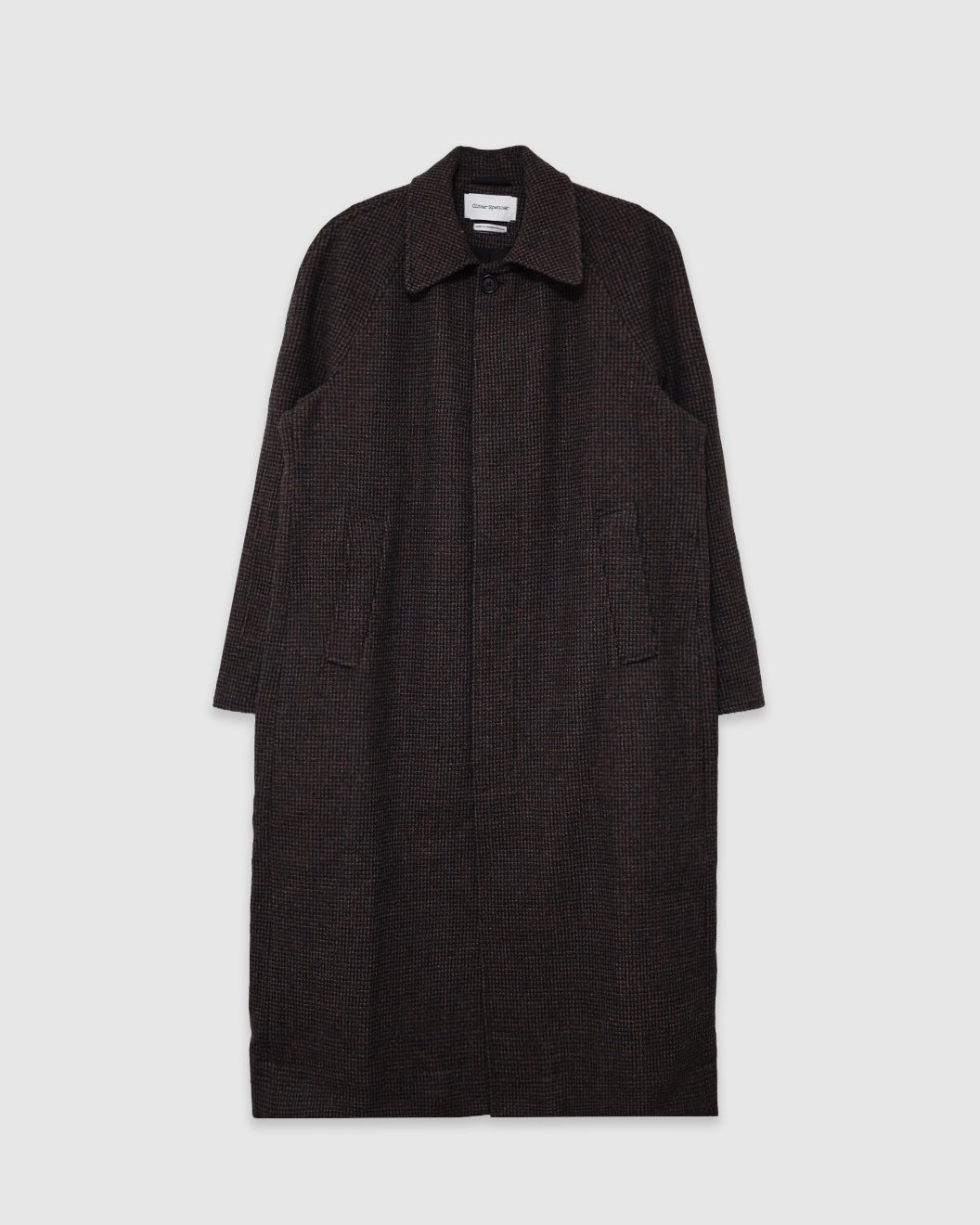 Lothian Coat Hepple Brown - OLIVER SPENCER