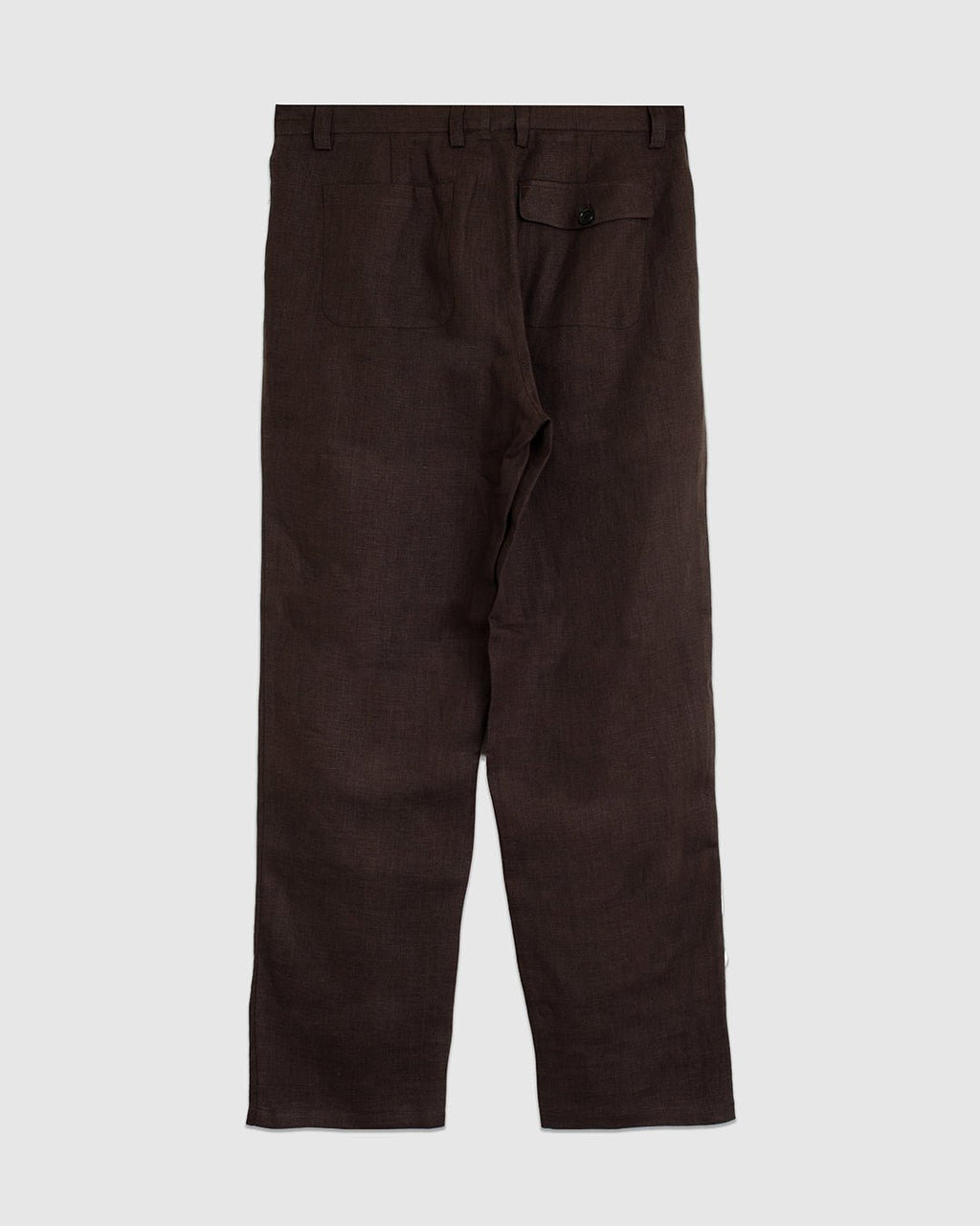 Morton Pleated Trousers Coney Brown - OLIVER SPENCER