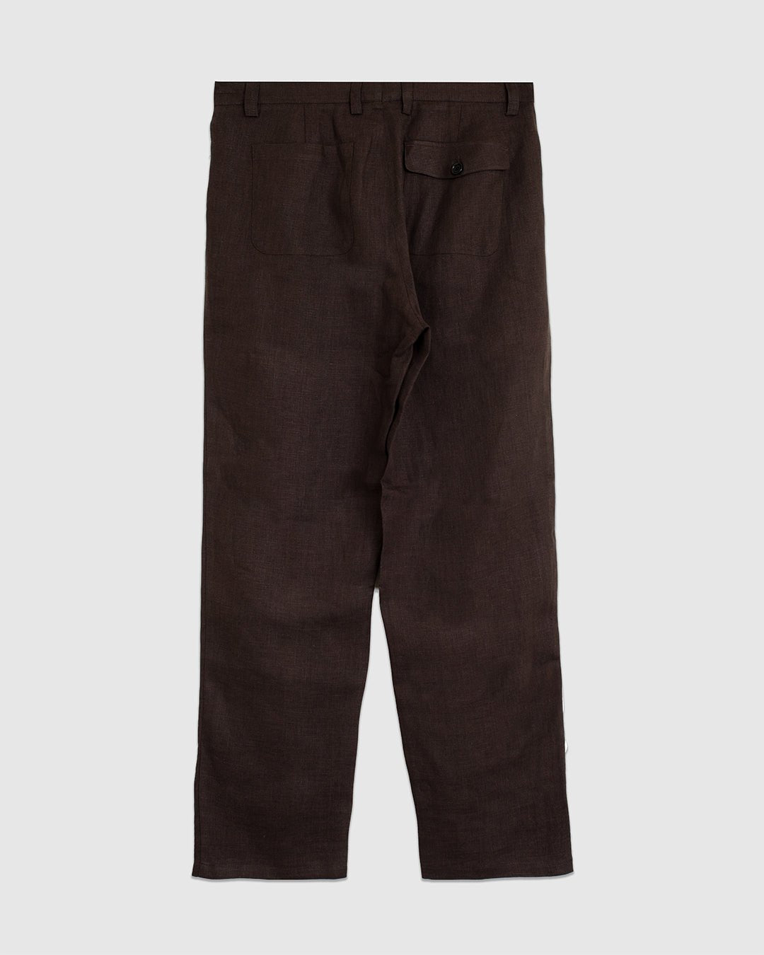 Morton Pleated Trousers Coney Brown - OLIVER SPENCER