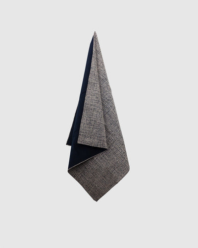 Neckerchief Keaton Navy - OLIVER SPENCER