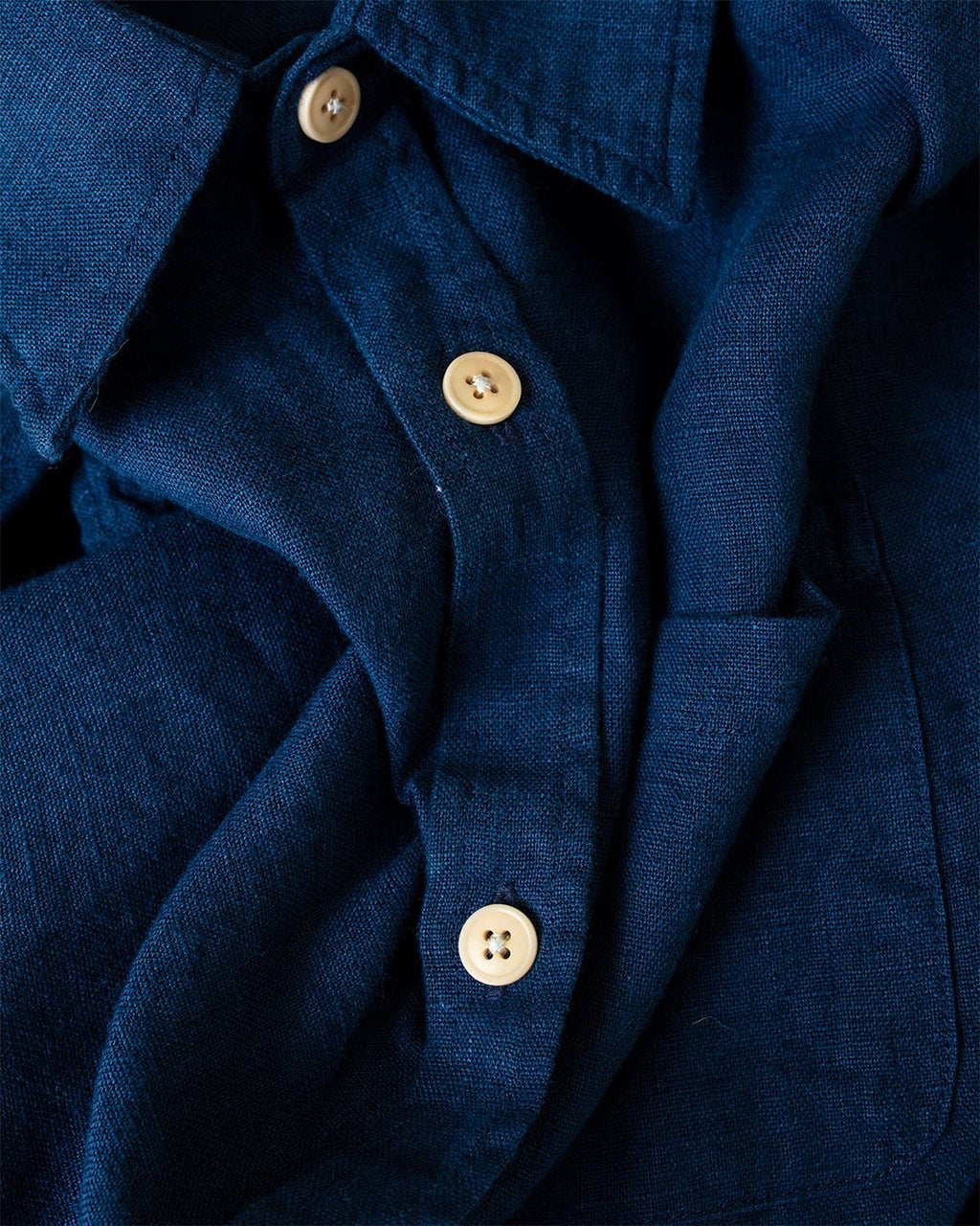 New York Special Shirt Coney Navy - OLIVER SPENCER