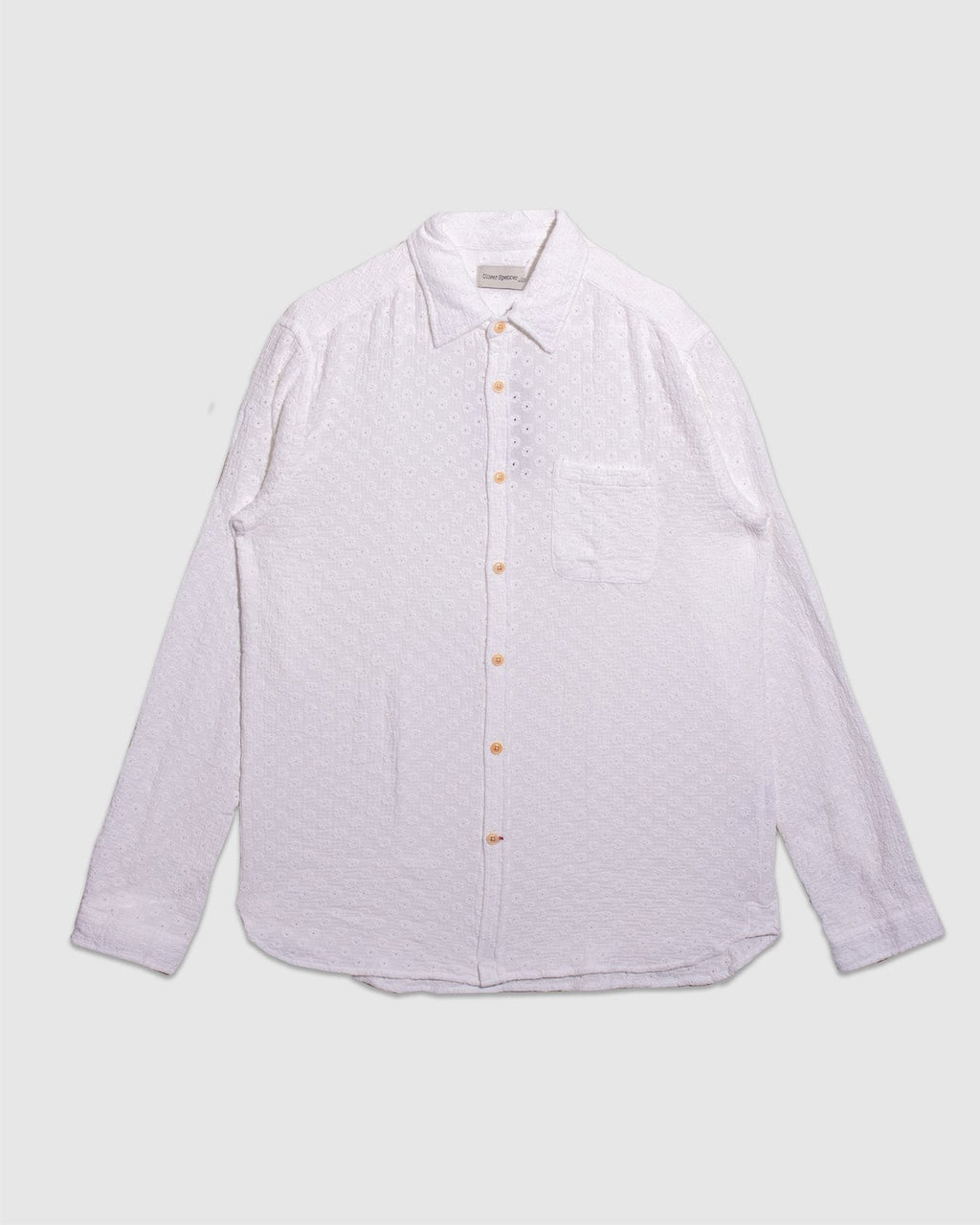 New York Special Shirt Garson White - OLIVER SPENCER