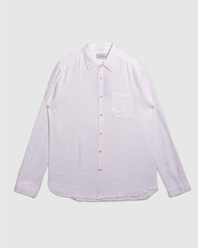 New York Special Shirt Garson White - OLIVER SPENCER