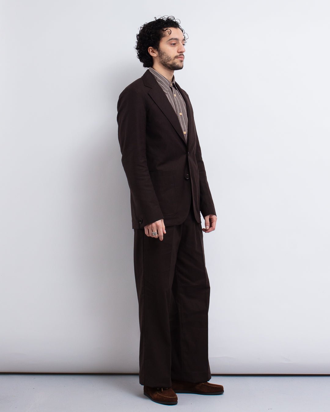 Orsman Trousers Eastman Brown - OLIVER SPENCER