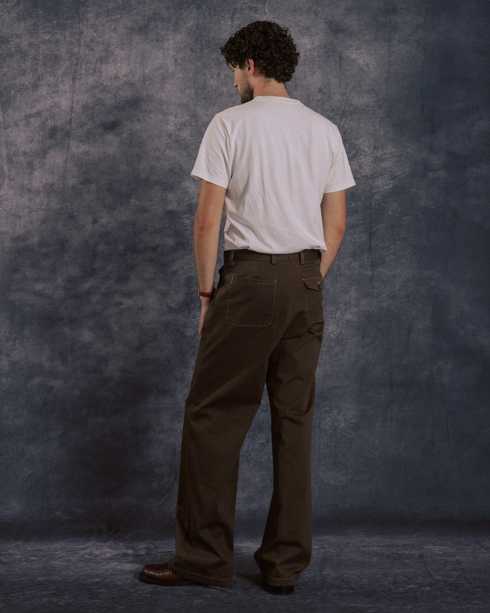 Orsman Trousers Faulkes Brown - OLIVER SPENCER