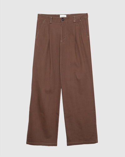 Orsman Trousers Faulkes Brown - OLIVER SPENCER