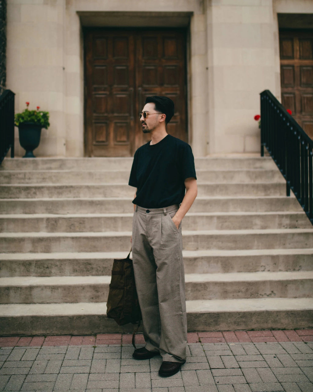 Orsman Trousers Fink Beige - OLIVER SPENCER