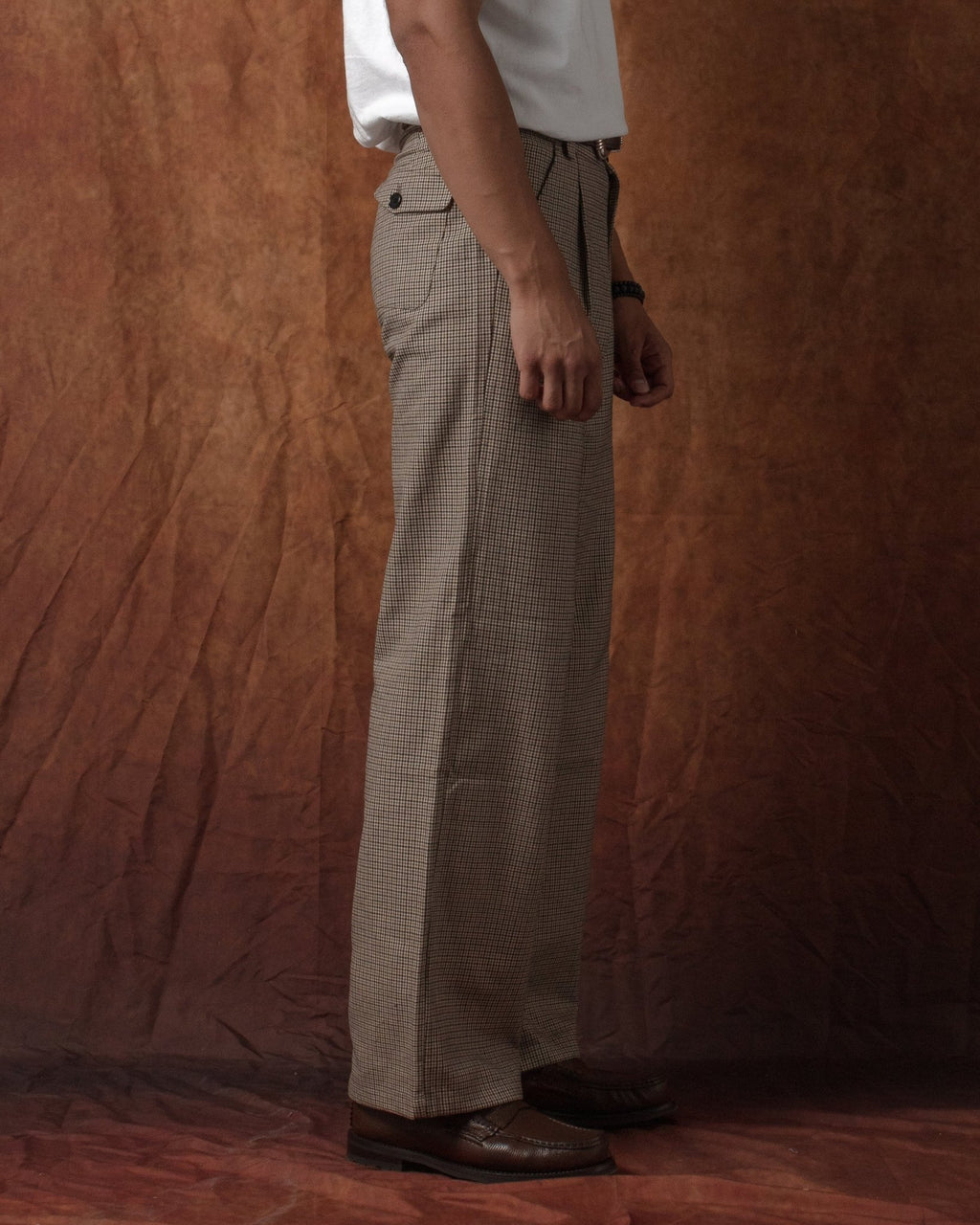 Orsman Trousers Fink Beige - OLIVER SPENCER