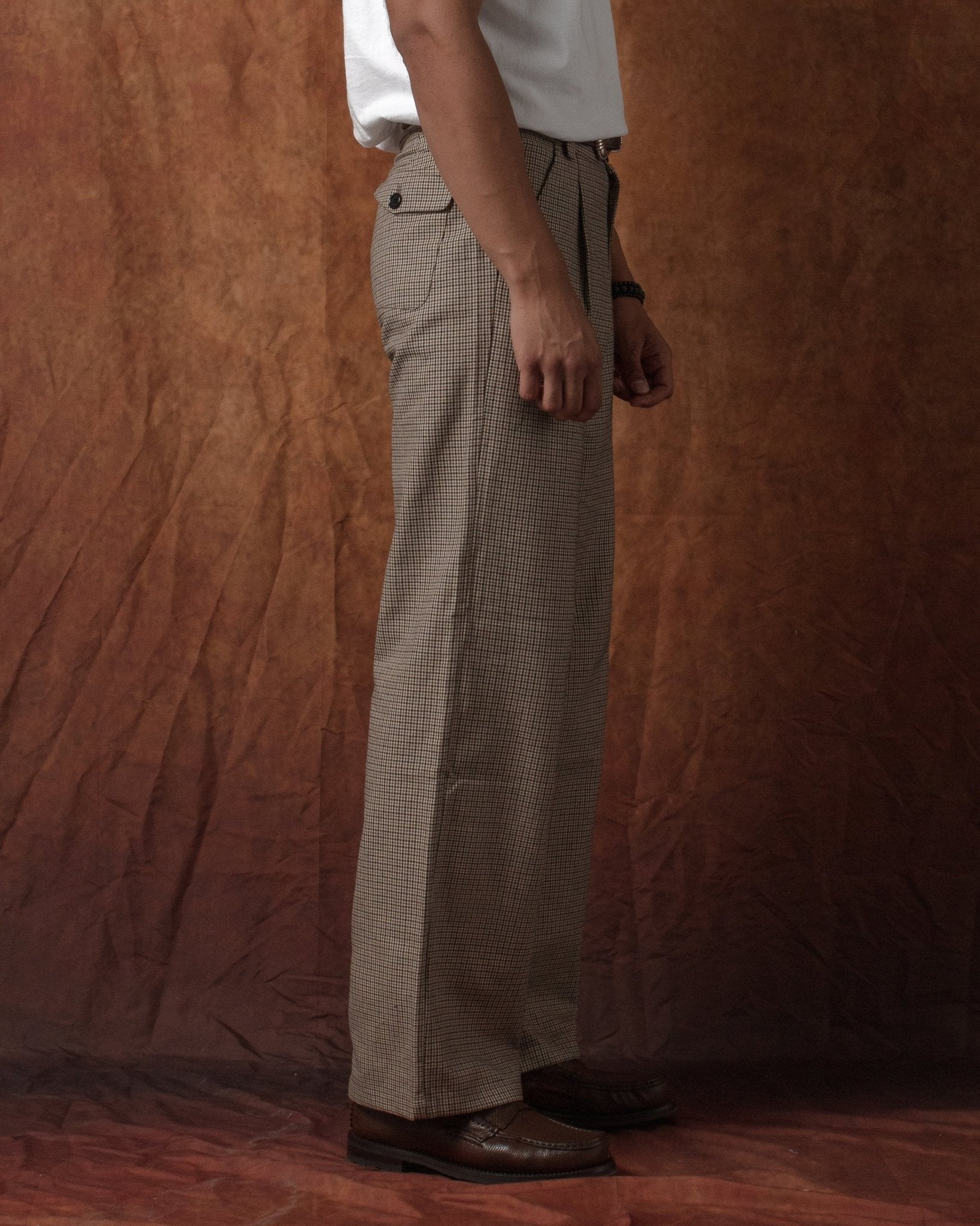 Orsman Trousers Fink Beige - OLIVER SPENCER