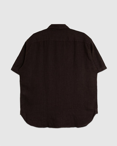 Penryn Shirt Coney Brown - OLIVER SPENCER
