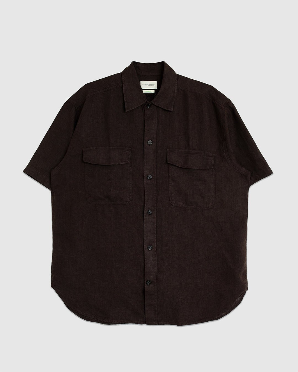 Penryn Shirt Coney Brown - OLIVER SPENCER