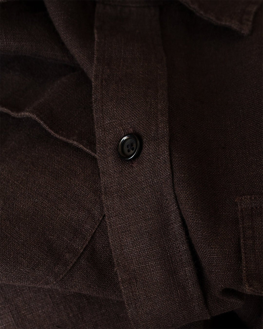Penryn Shirt Coney Brown - OLIVER SPENCER
