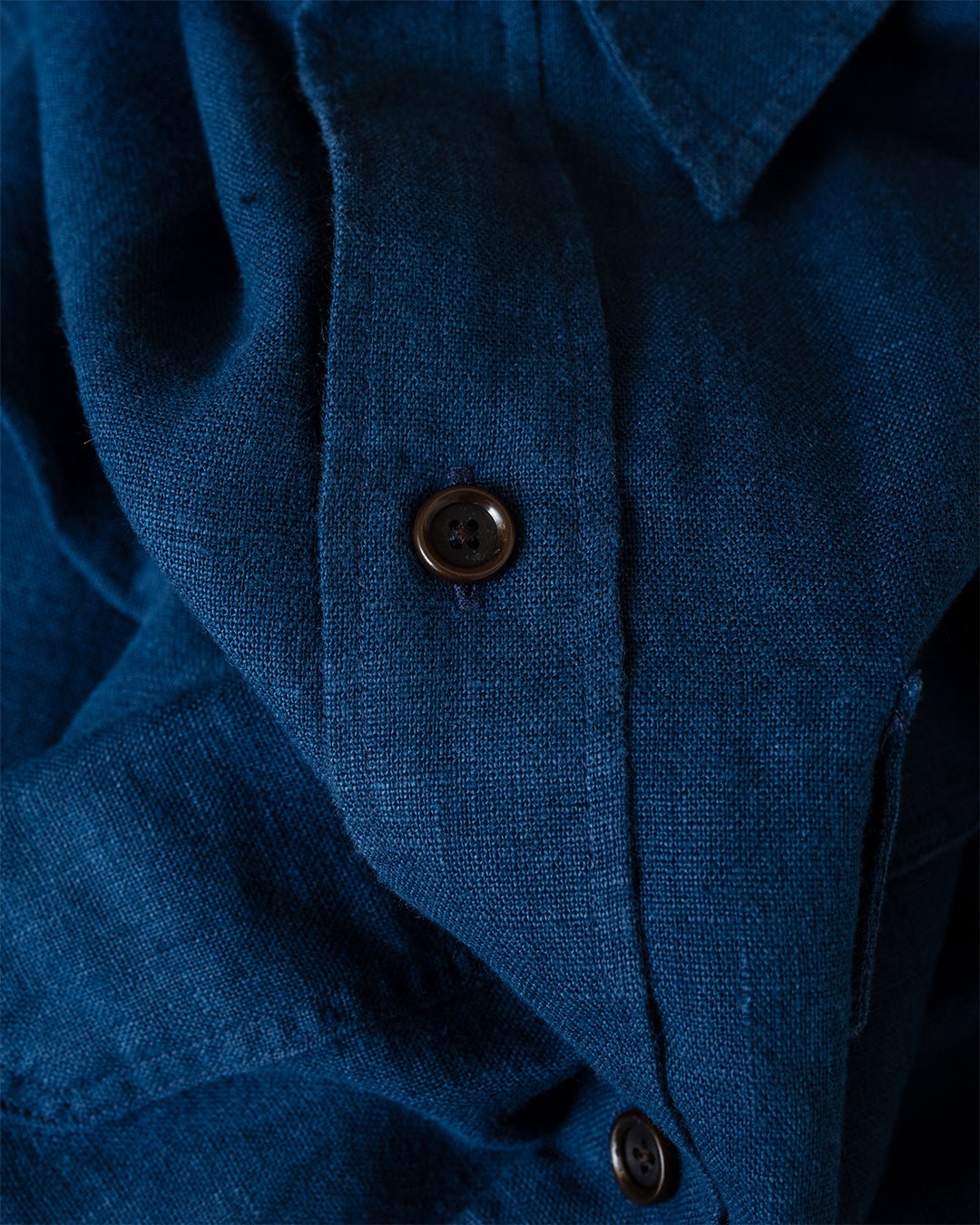 Penryn Shirt Coney Navy - OLIVER SPENCER