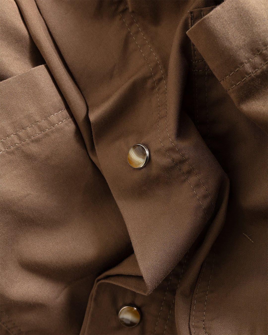 Quito Shirt Gilman Beige - OLIVER SPENCER
