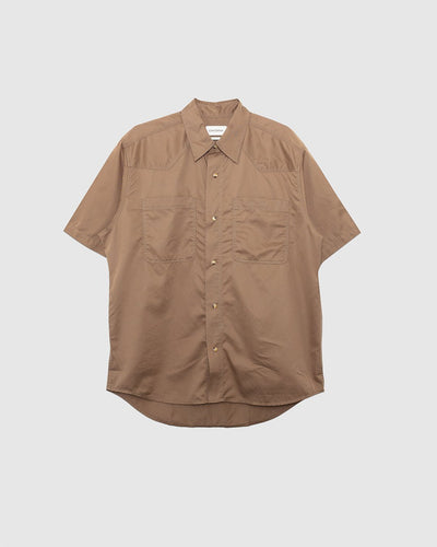 Quito Shirt Gilman Beige - OLIVER SPENCER