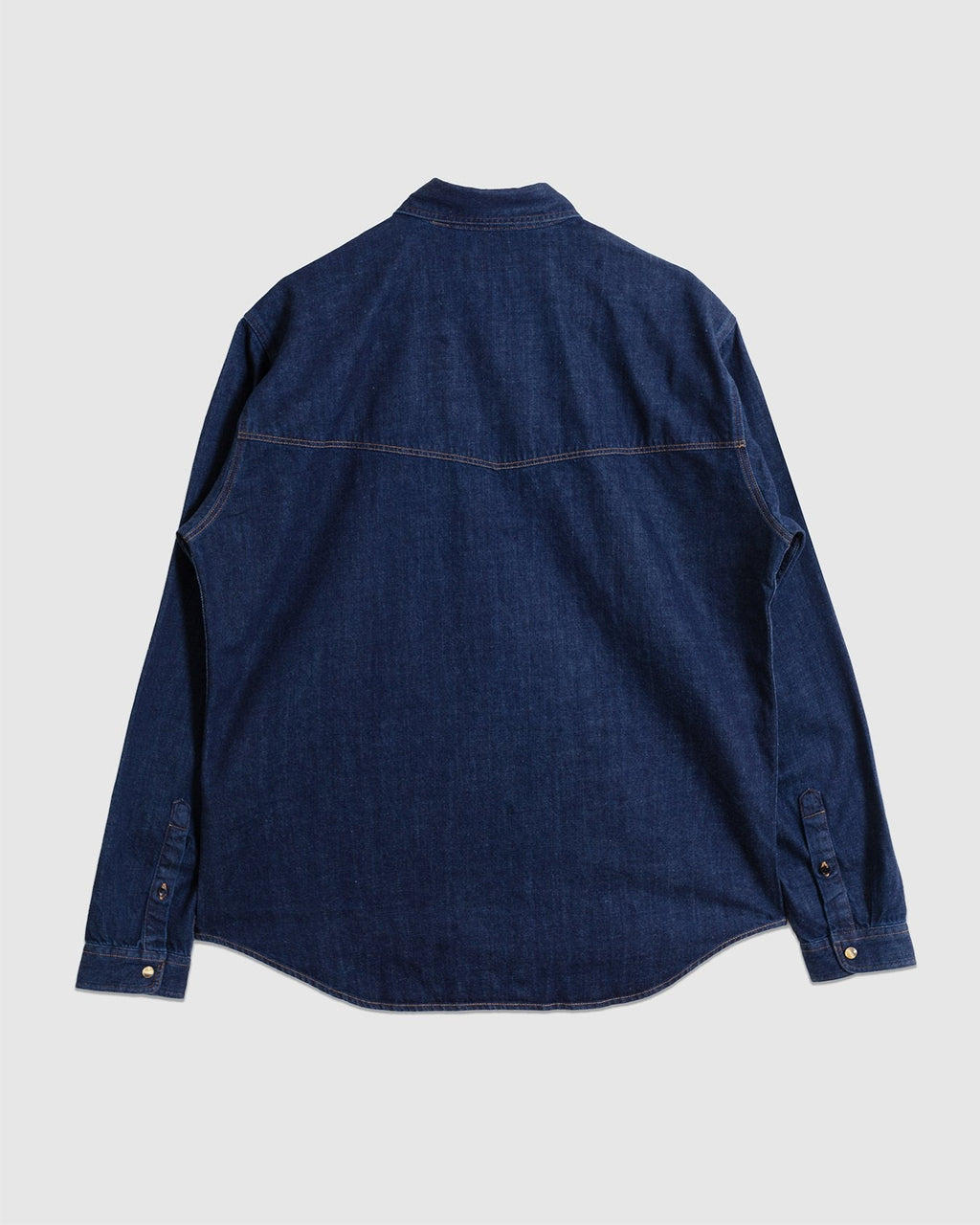 Quito Shirt Mullins Denim Indigo Rinse - OLIVER SPENCER