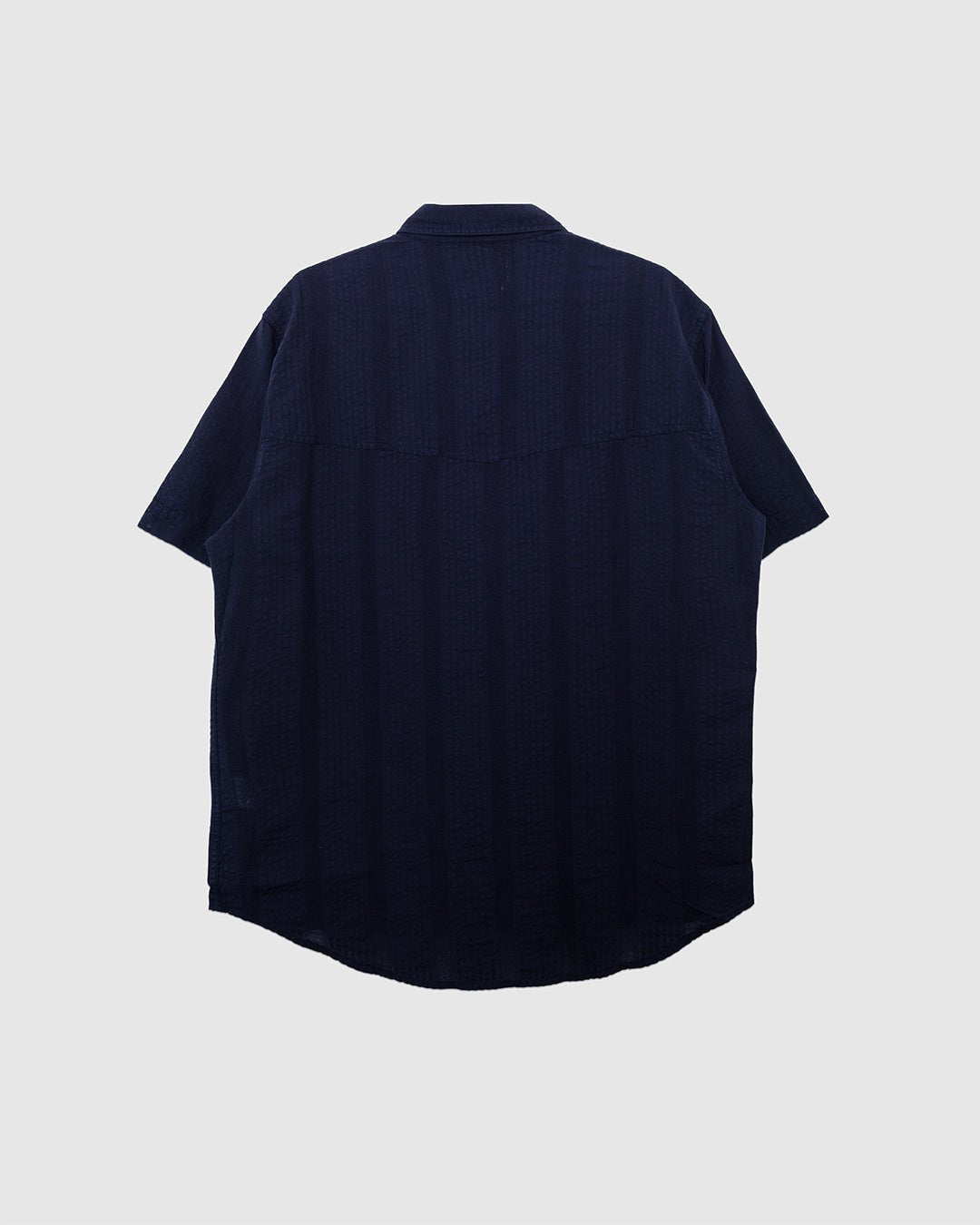 Quito Shirt Phaidon Navy - OLIVER SPENCER