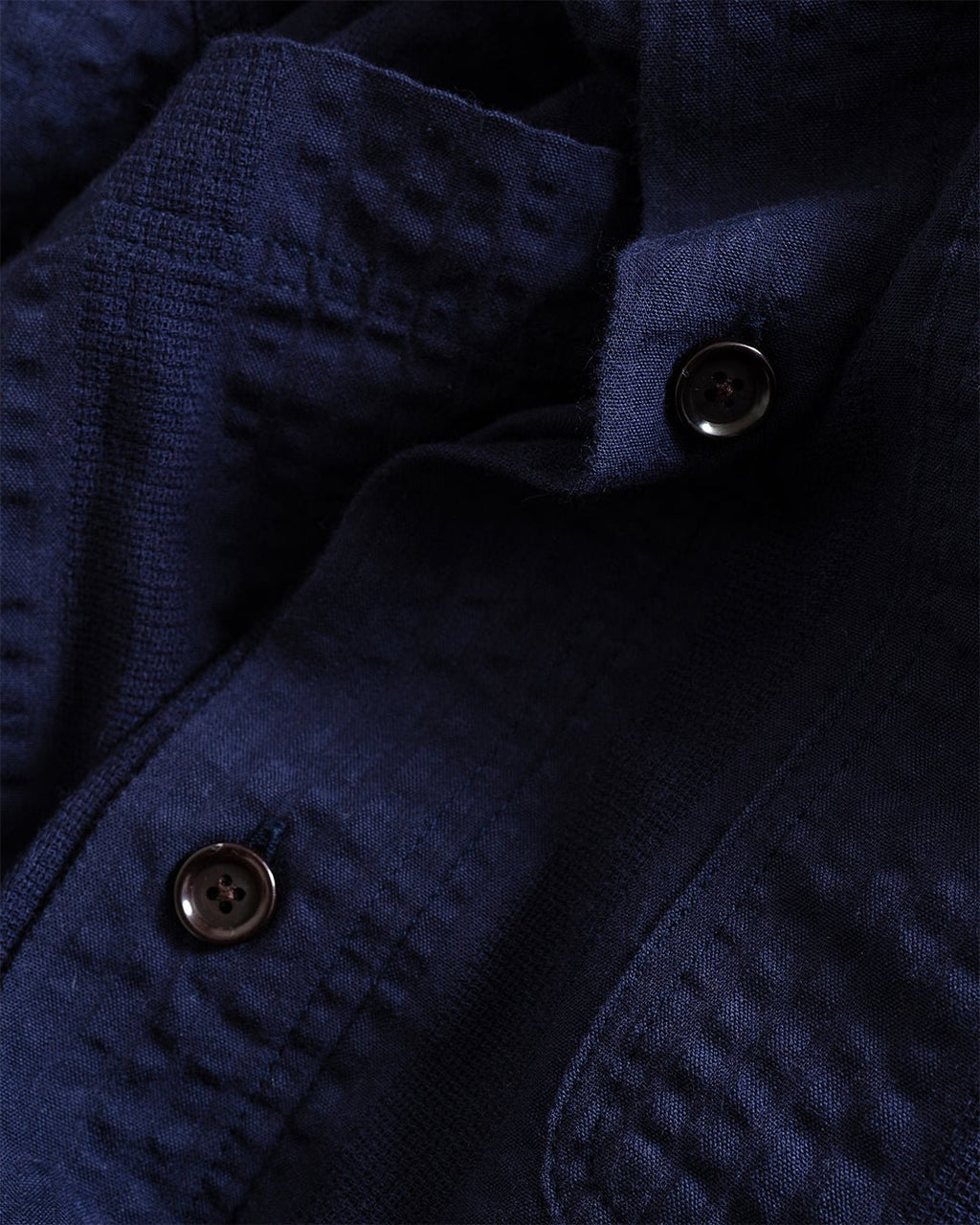 Quito Shirt Phaidon Navy - OLIVER SPENCER