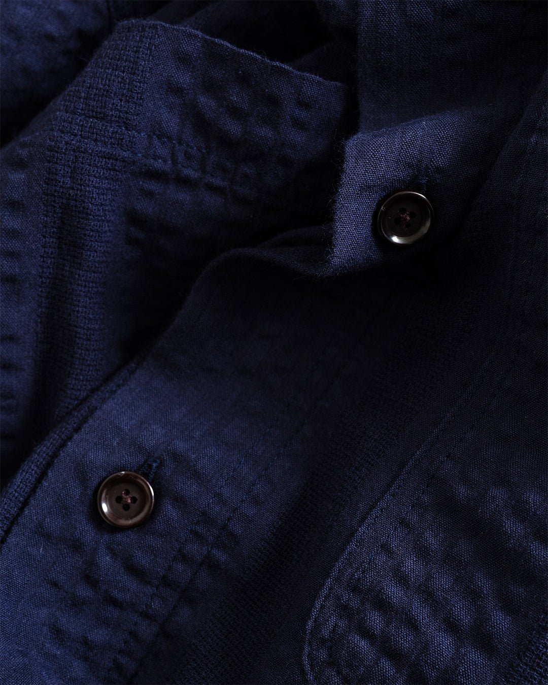 Quito Shirt Phaidon Navy - OLIVER SPENCER