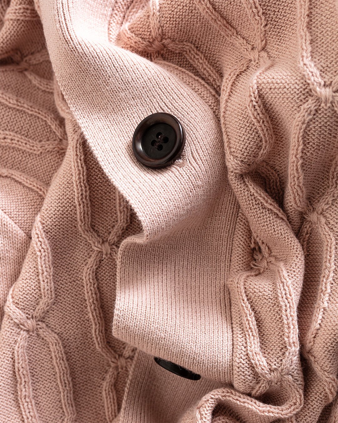 Rossell Knitted Shirt Penrose Pink - OLIVER SPENCER
