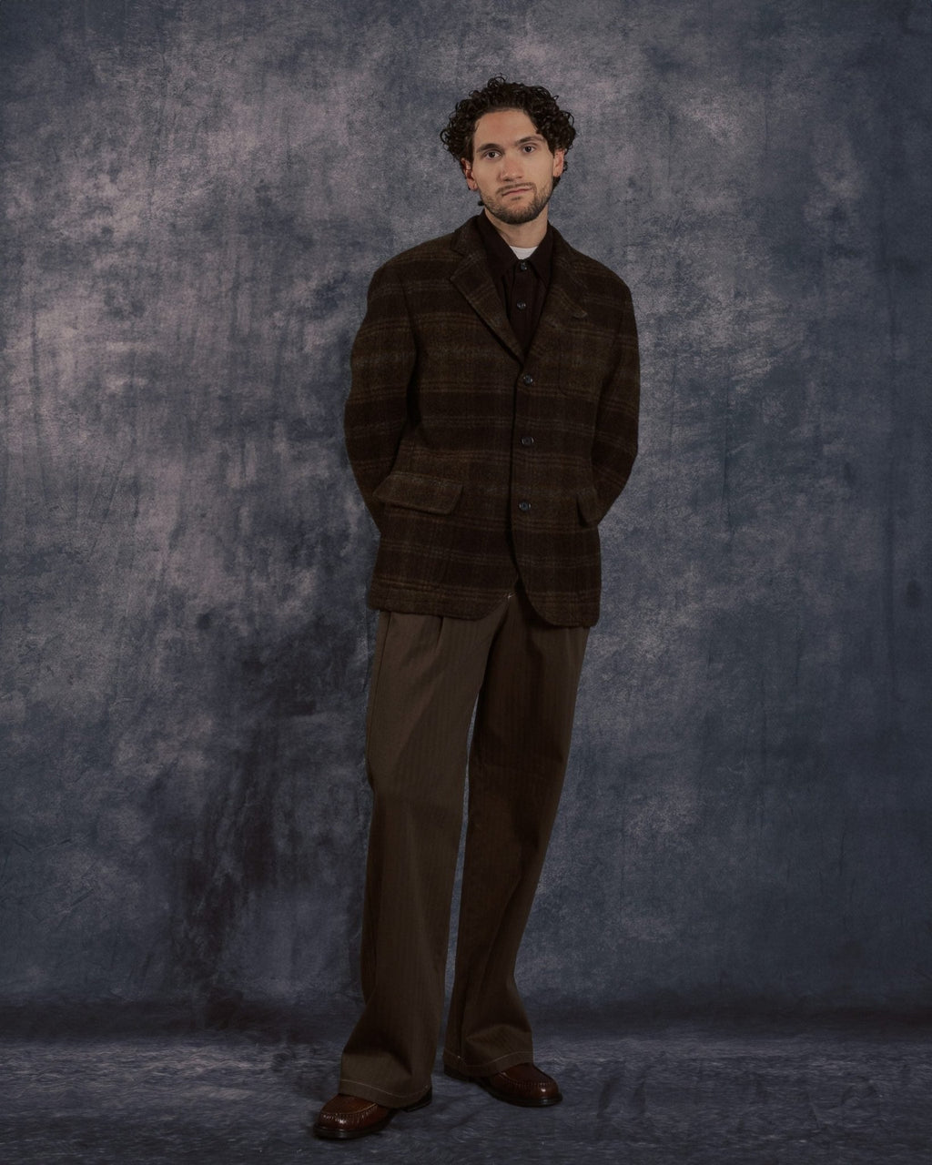 Solms Jacket Staunton Brown - OLIVER SPENCER