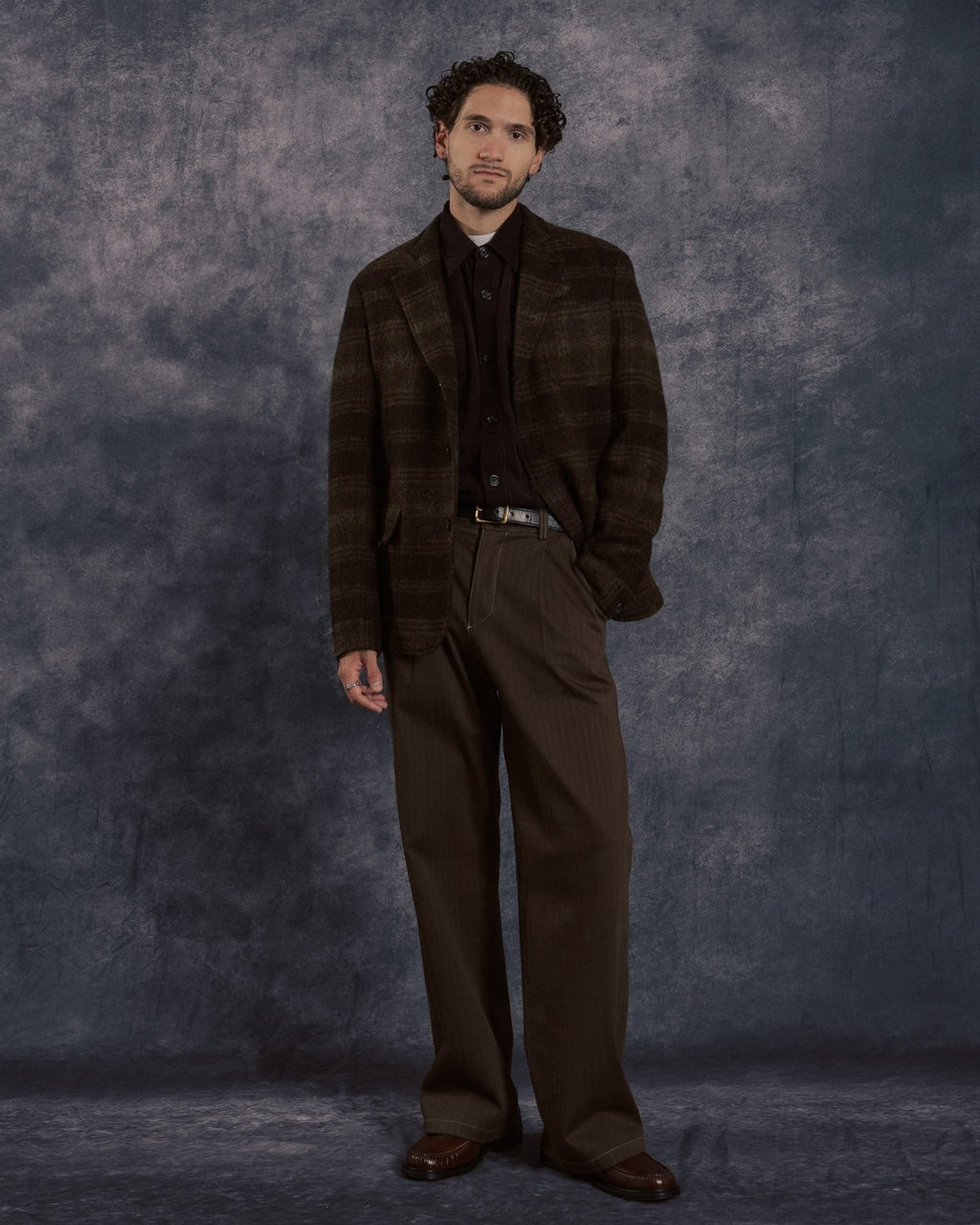 Solms Jacket Staunton Brown - OLIVER SPENCER