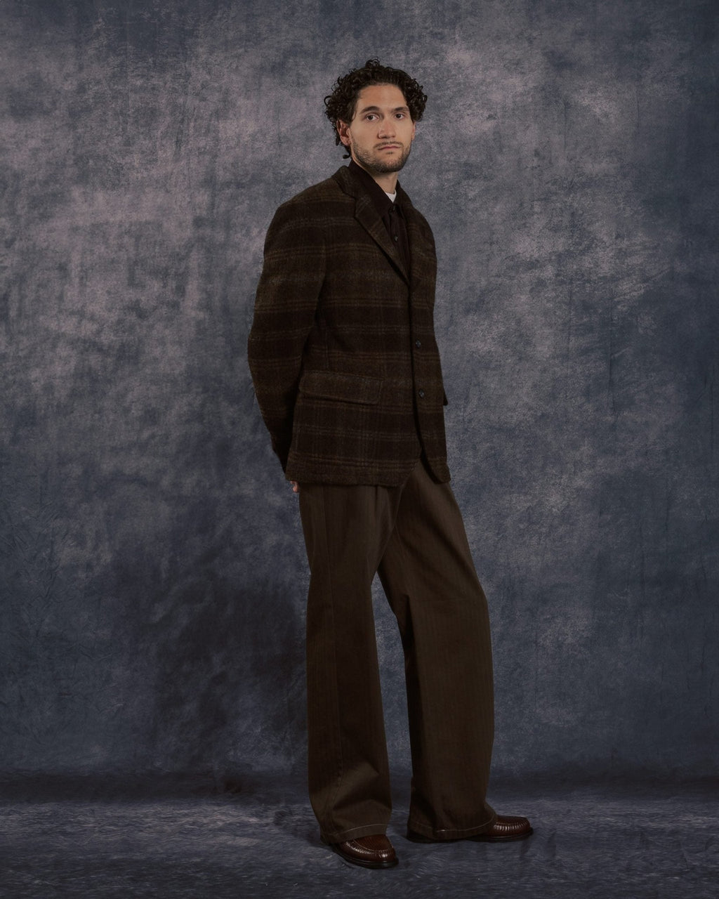 Solms Jacket Staunton Brown - OLIVER SPENCER