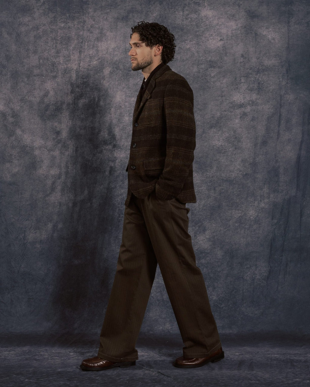 Solms Jacket Staunton Brown - OLIVER SPENCER