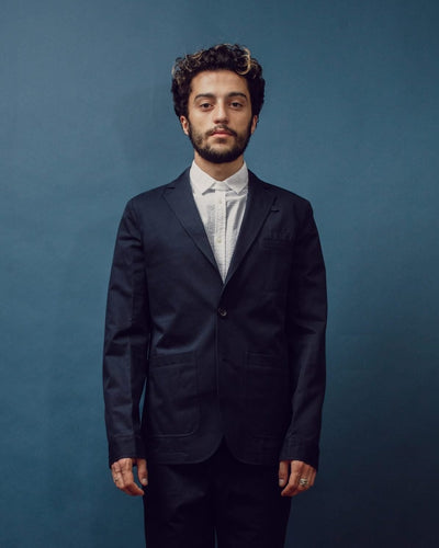 Theobald Jacket Ashdown - Navy - OLIVER SPENCER