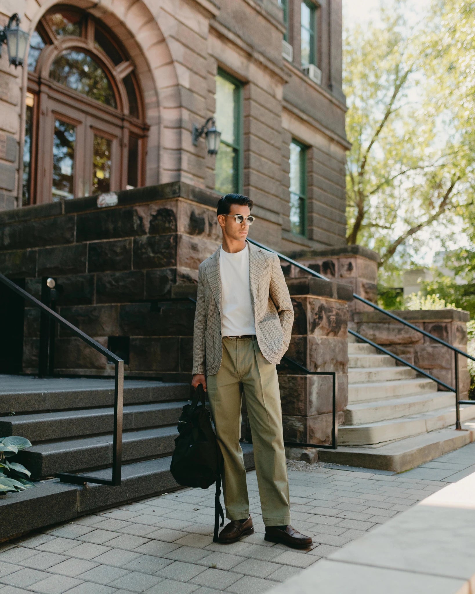 Westbury Jacket Fink Beige - OLIVER SPENCER