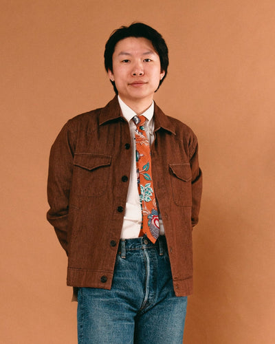 Witley Jacket Wardle Jacket Brown - OLIVER SPENCER