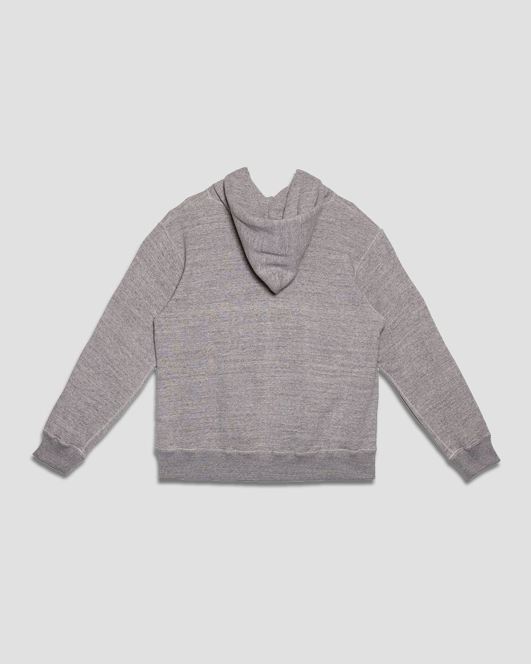 Loopwheel Hooded Sweat Brushed Back - Heather Gray