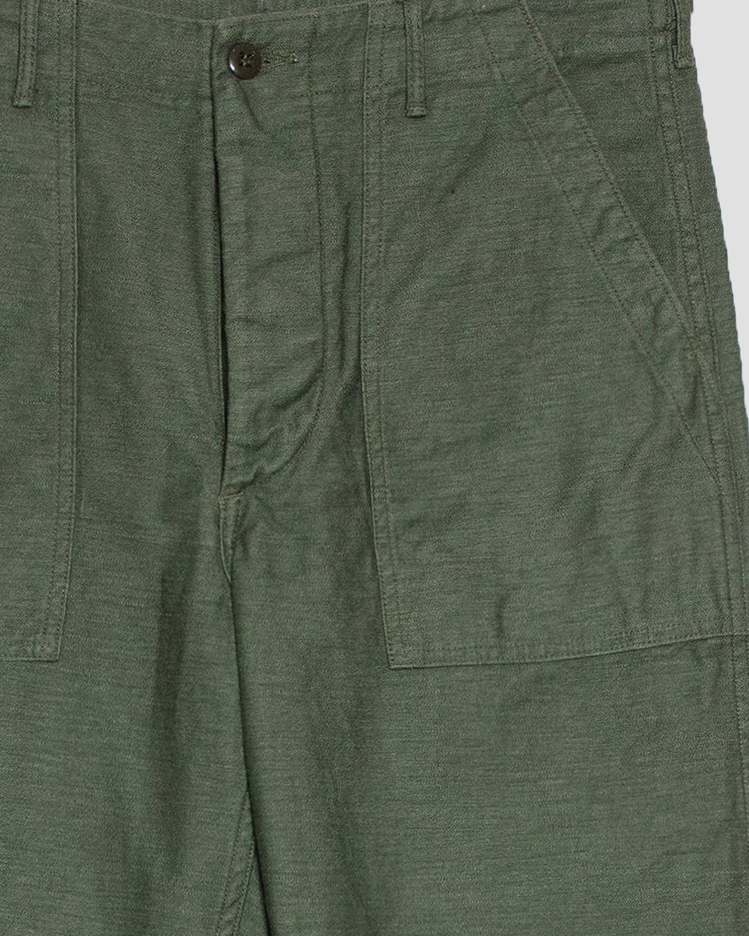 Slim Fit Fatigue Pant - Army Green