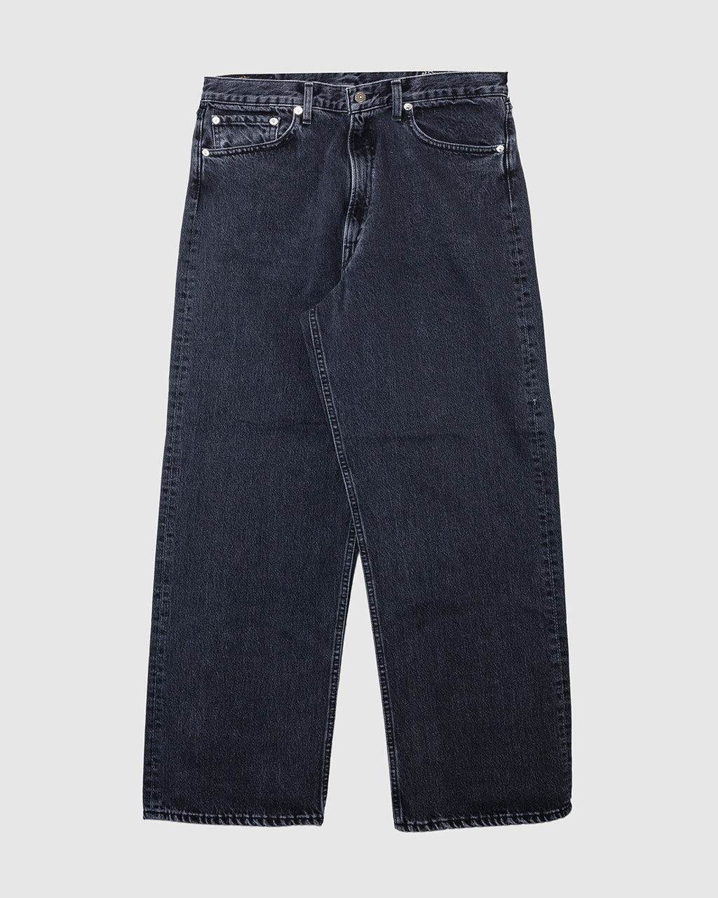 Super Dad's Denim Pants Black Denim Stone