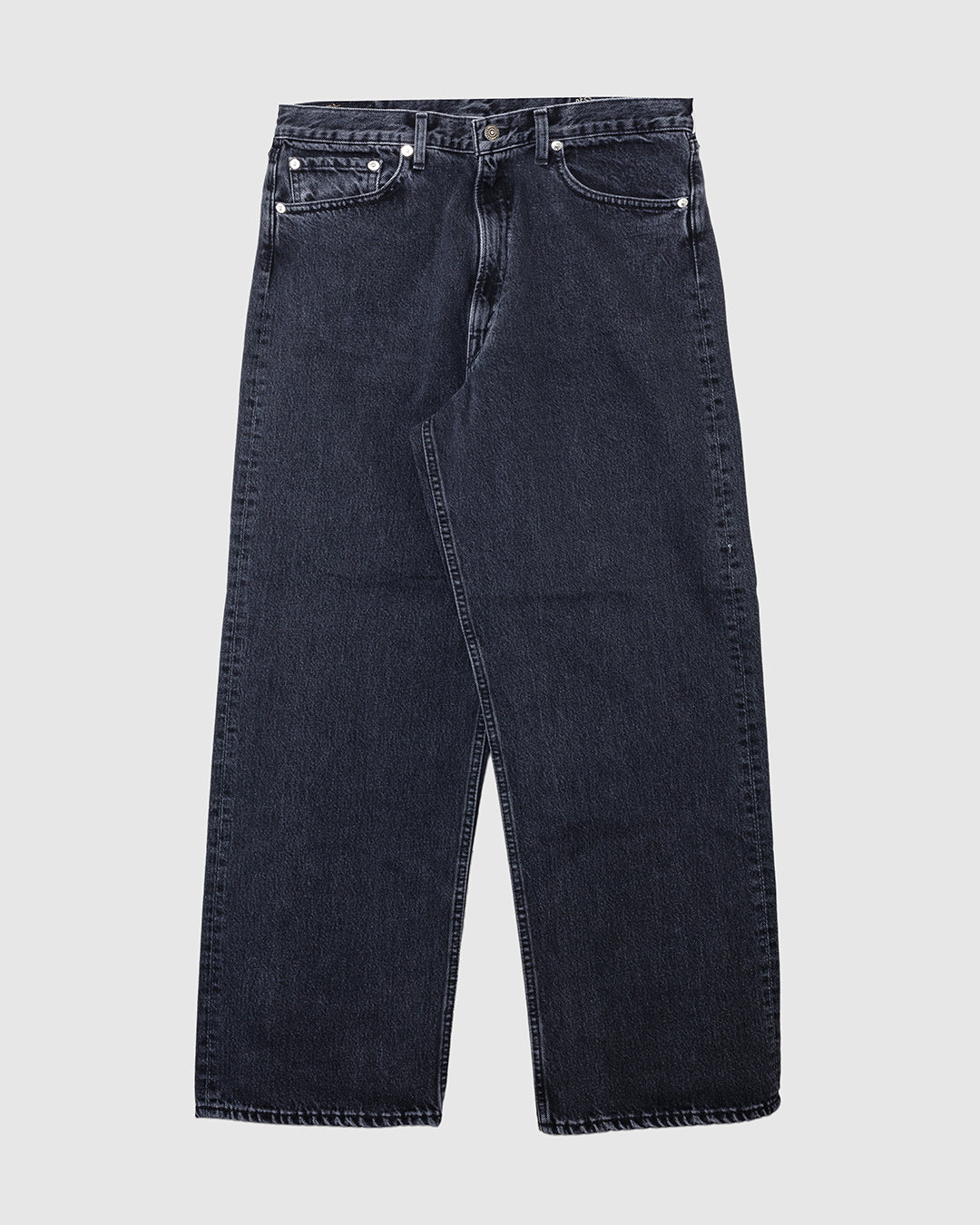 Super Dad's Denim Pants Black Denim Stone