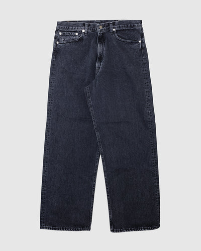 Super Dad's Denim Pants Black Denim Stone