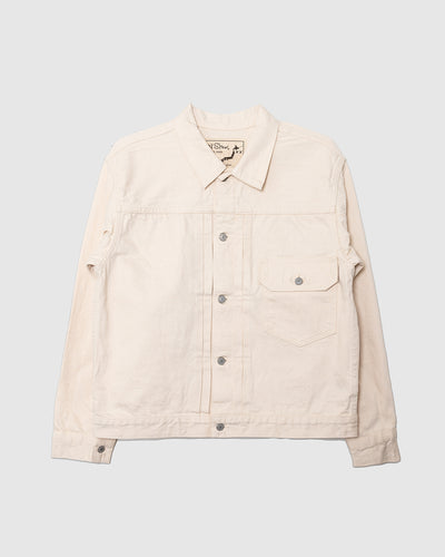 TYPE1 40's Pleated Front Blouse Kinari Ecru