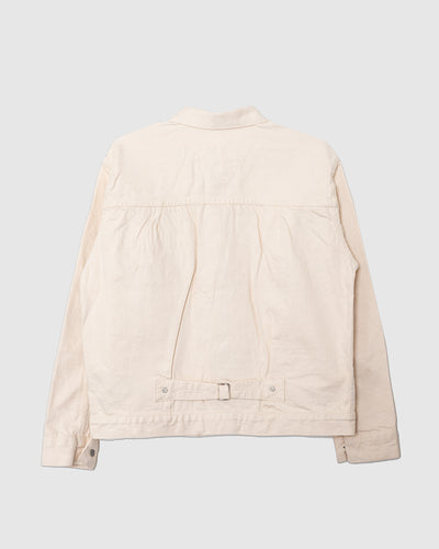 TYPE1 40's Pleated Front Blouse Kinari Ecru