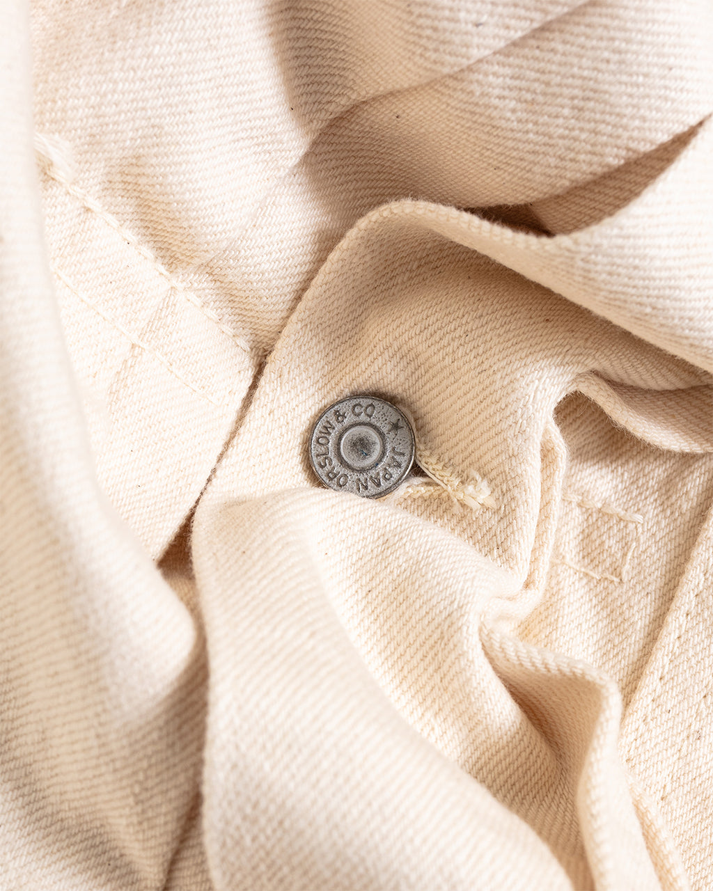 TYPE1 40's Pleated Front Blouse Kinari Ecru