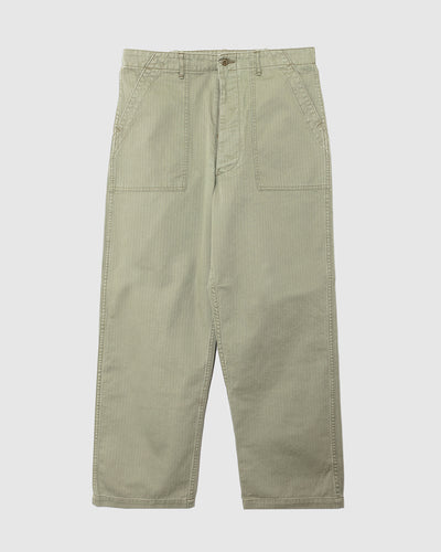 Herringbone Summer Fatigue Pants for UO Green