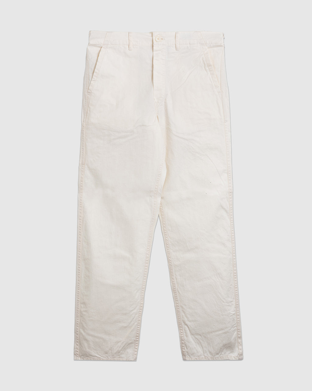 French Work Pants Ecru
