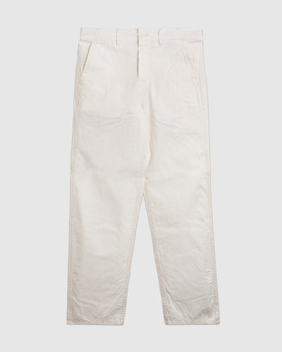 French Work Pants Ecru
