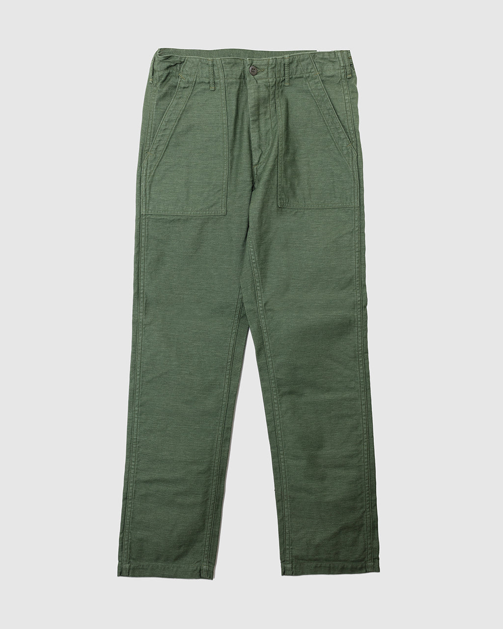 Slim Fit Fatigue Pant - Army Green