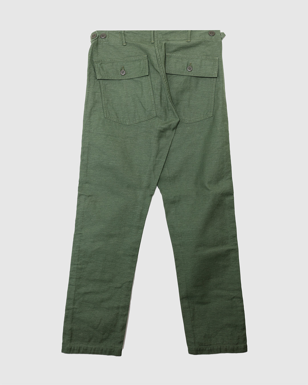Slim Fit Fatigue Pant - Army Green