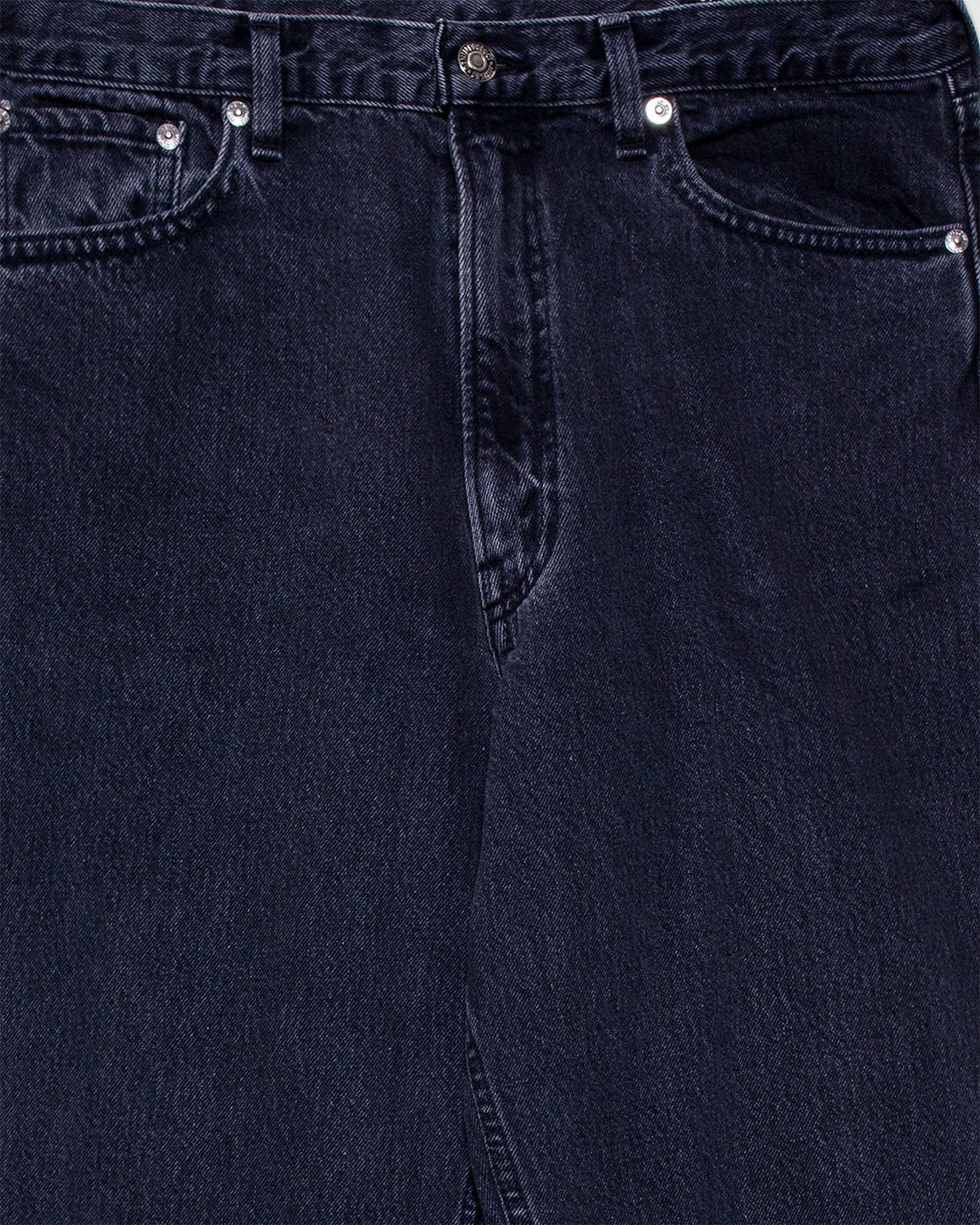 101 Dad's Fit Denim Pants Black Denim Stone - ORSLOW
