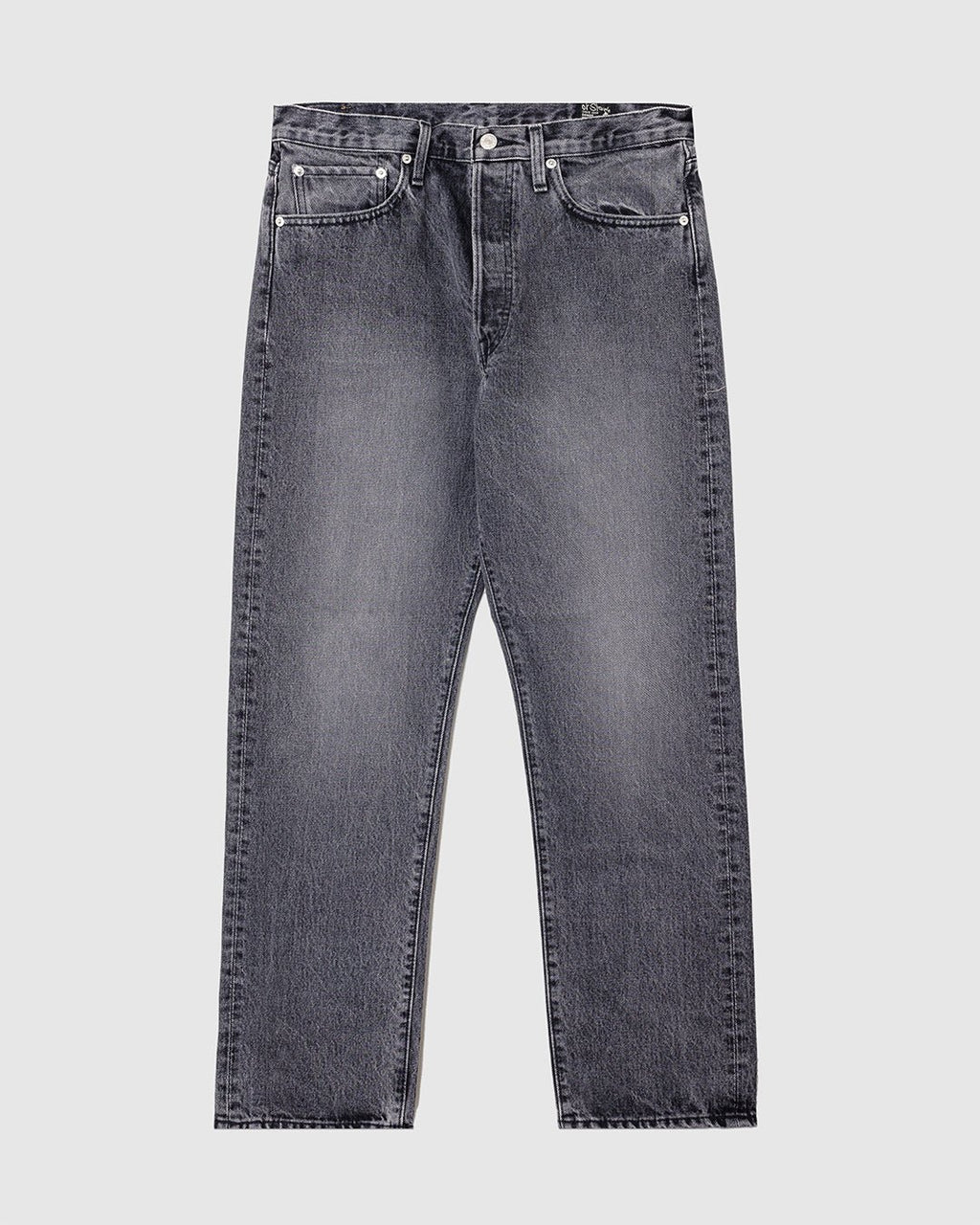 105 90s Black Denim Stone Black - ORSLOW