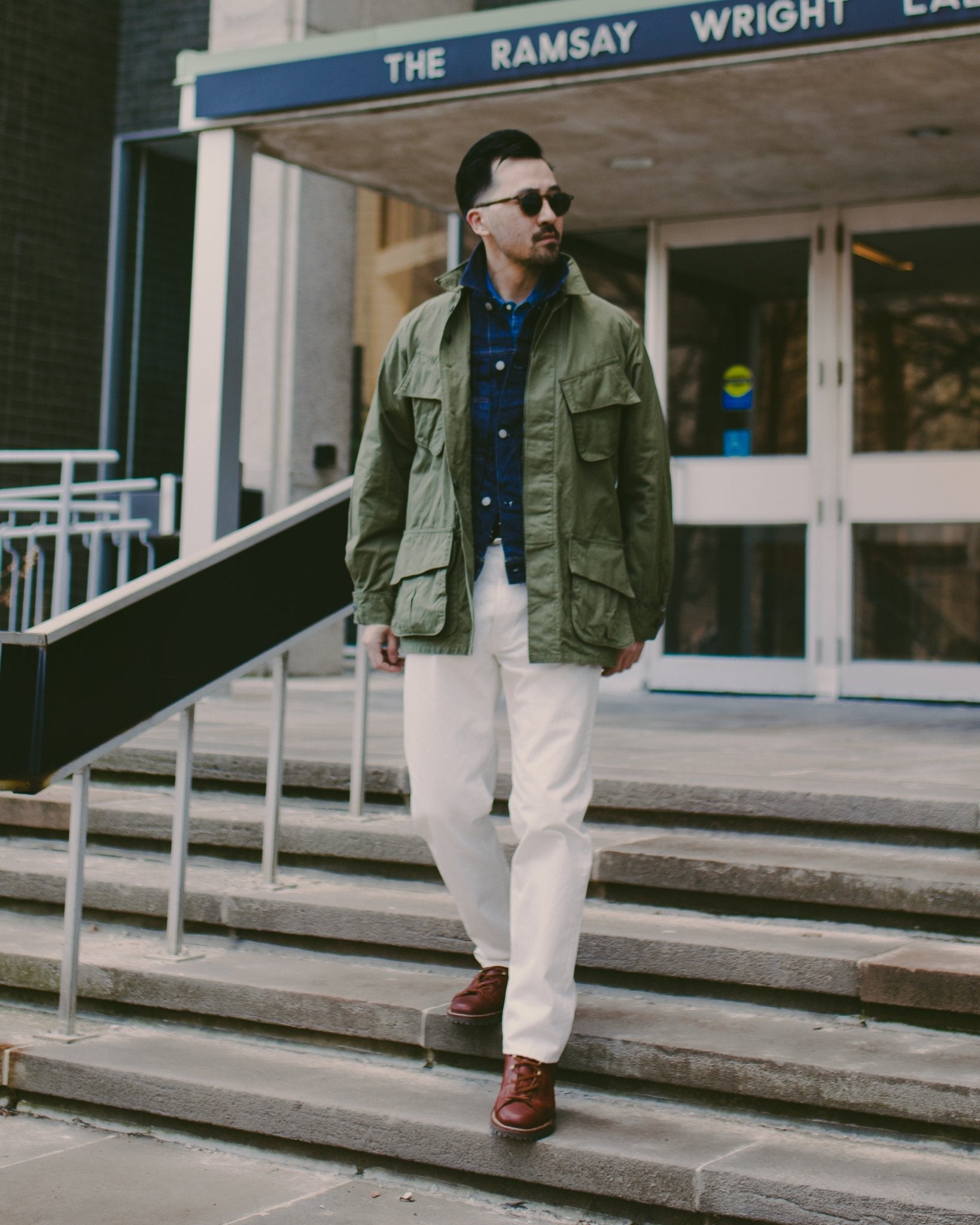 105 90s White Denim - ORSLOW