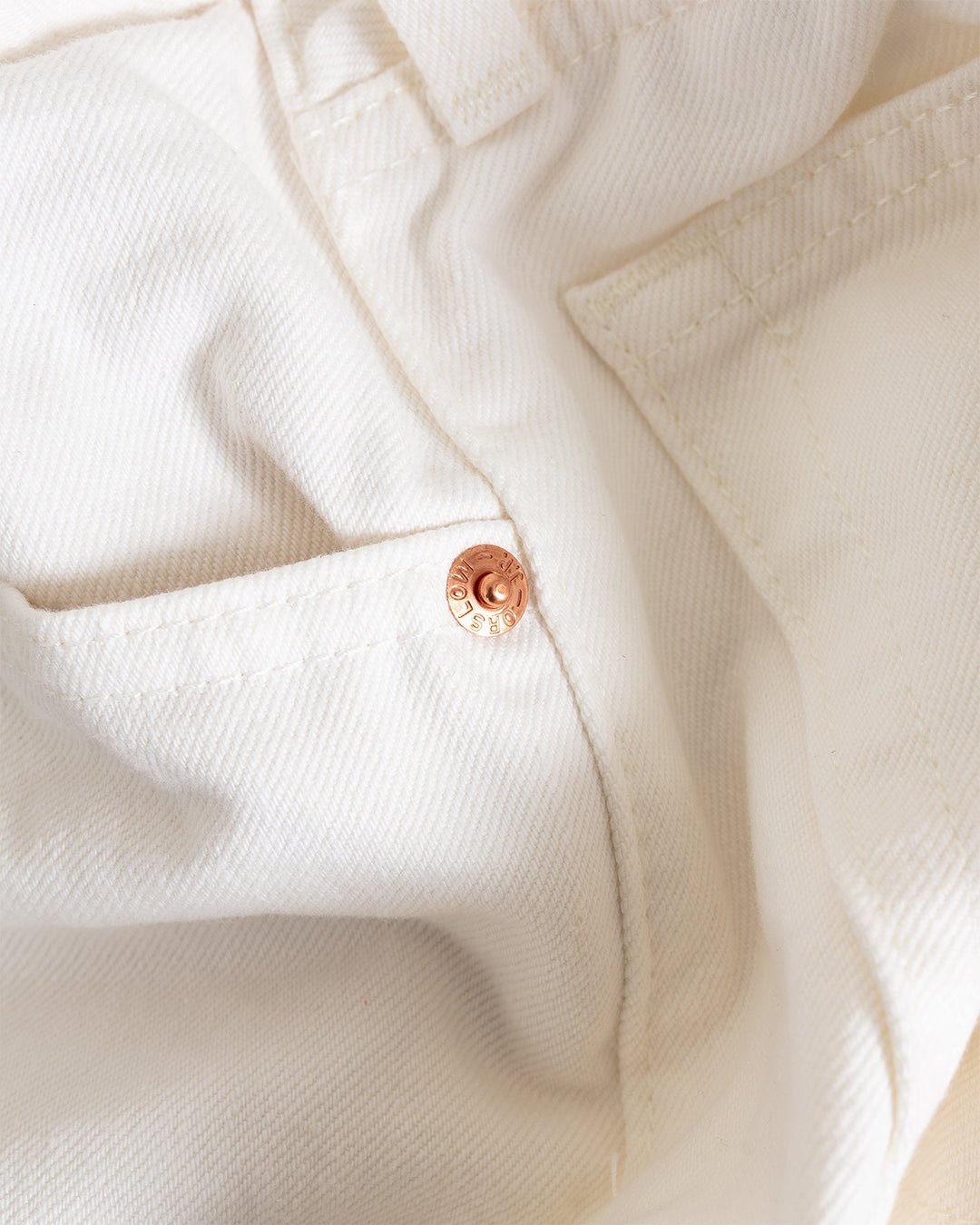 105 90s White Denim - ORSLOW