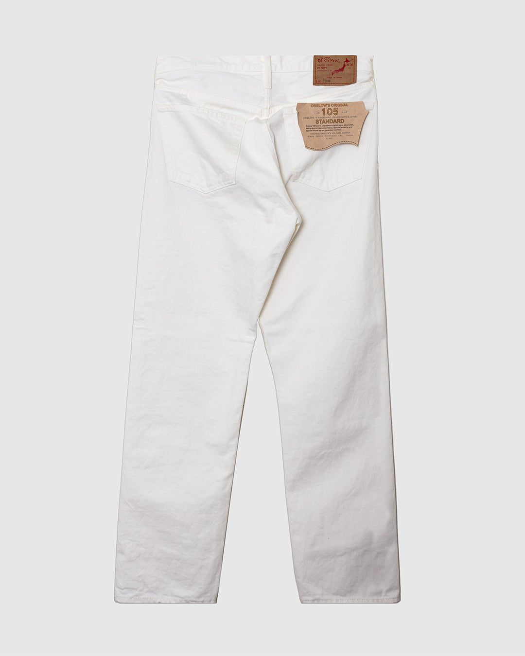 105 90s White Denim - ORSLOW