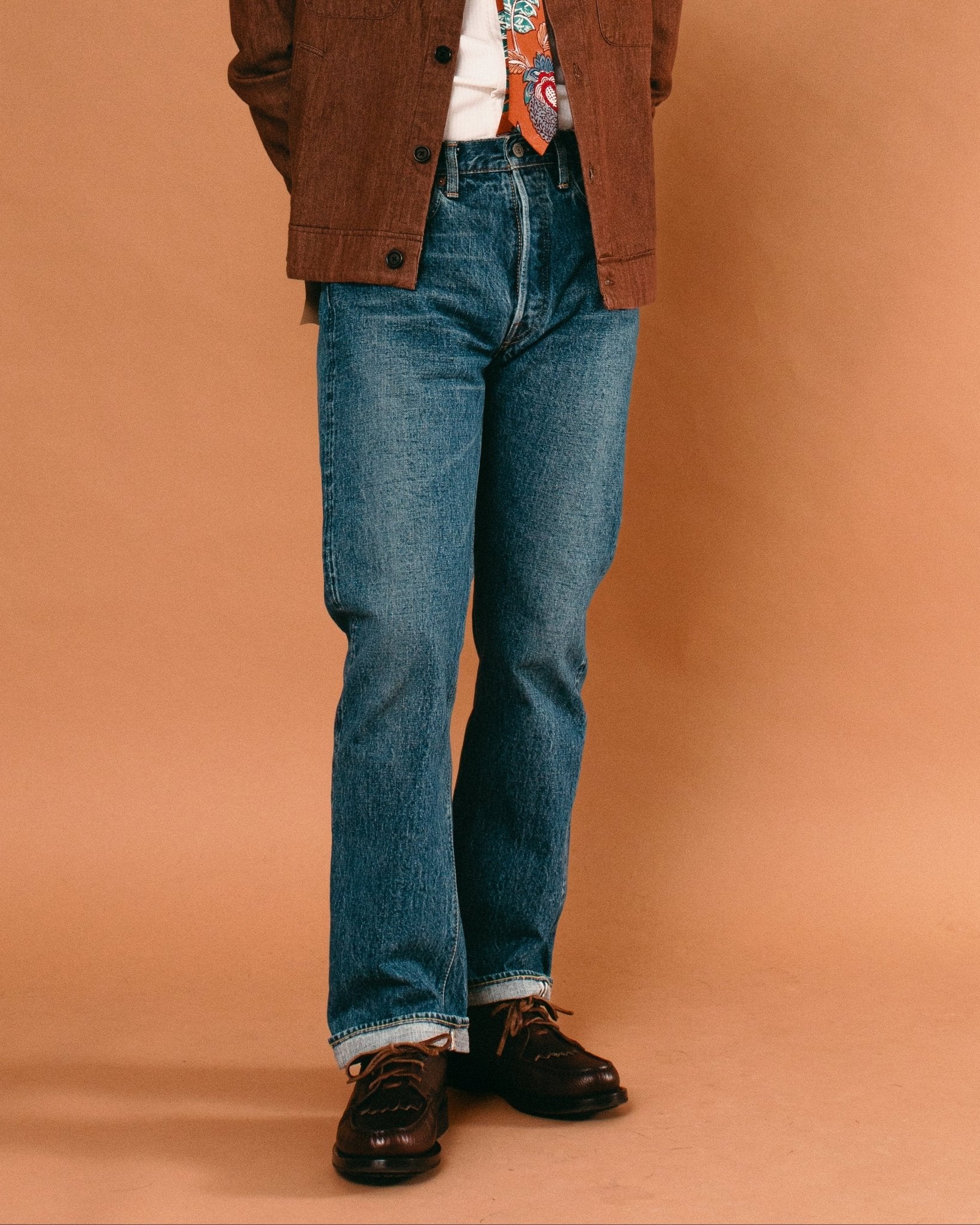 105 Standard Fit Selvedge Denim - 2 Year Wash - ORSLOW